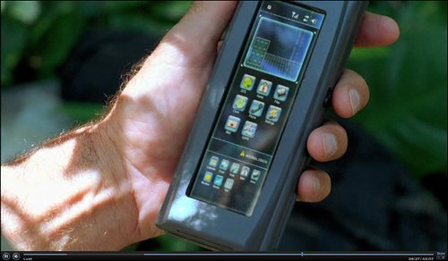 iPhone in Lost