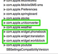 applicazionei firmware iPhone
