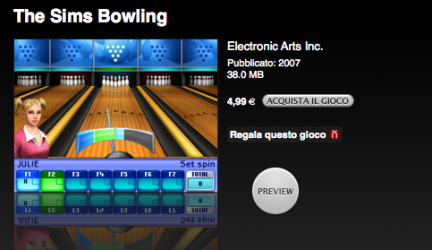 The Sims Bowling
