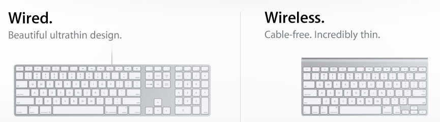 nuove tastiere apple