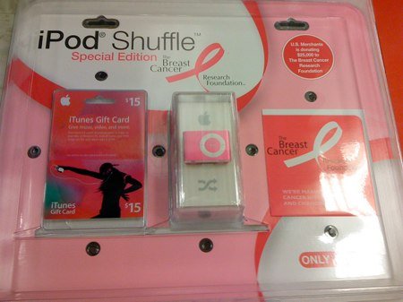 iPod Shuffle rosa