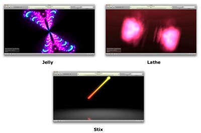 nuovi effett itunes in leopard