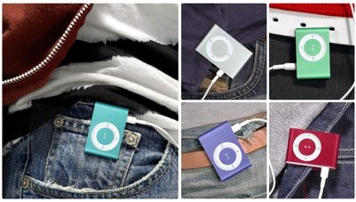 nuovi iPod Shuffle