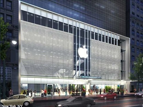L'Apple Store della 5° Strada viene usato come studio di registrazione 1 apple store 34 strada