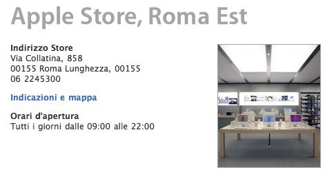 500 maglie gratis per chi compra Leopard a Roma 1 Apple Store Roma Est