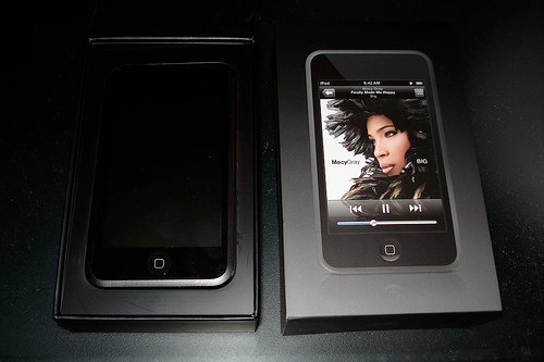 itouch nello scatolo