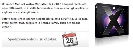 Leopard prevendita