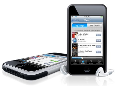 iTouch e iPhone