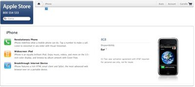 iPhone Apple Store Italia