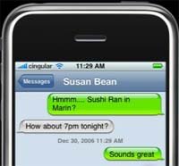 SMS iPhone