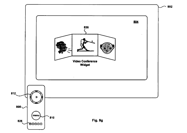 brevetto widget apple tv