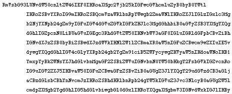 Easter egg nell'iPod Touch 1 codice in base64