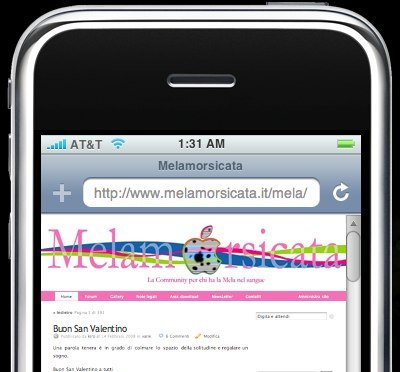 Safari Mobile è il browser per cellulari più usato del mondo 1 Melamorsicata iPhone
