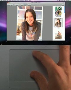 Il multi-touch del MacBook Air e' solo questione di software? 1 touchpad MacBook Air