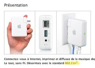 La nuova versione di AirPort Express potrebbe arrivare presto 3 airport express con wifi 80211n