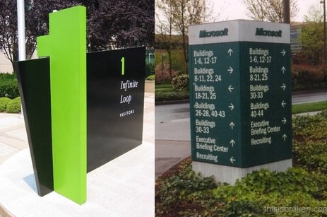 Apple sorpassa Microsoft nel fatturato 5 ingresso campus apple vs microsoft