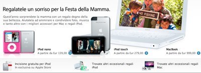 Apple Store festa della Mamma