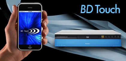 BD Touch, il blu-ray dialoga con l'iPhone 1 BD Touch blu-ray