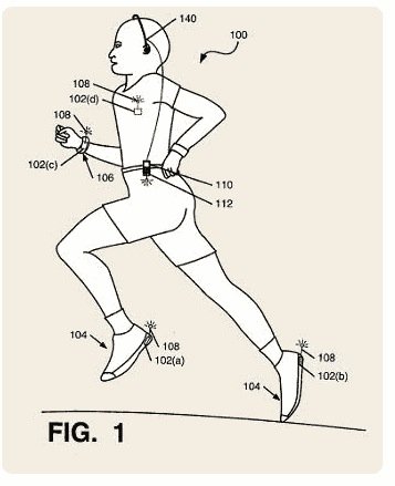 brevetto sensori nike