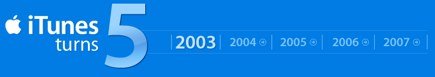 iTunes 5 anni