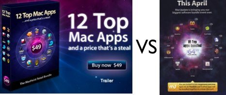 MacHeist e MacUpdate da oggi concorrono con i loro bundle 1 macheist vs macupdate