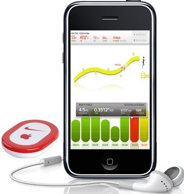 Prime immagini del Nike+ per iPhone 1 Nike+ per iPhone