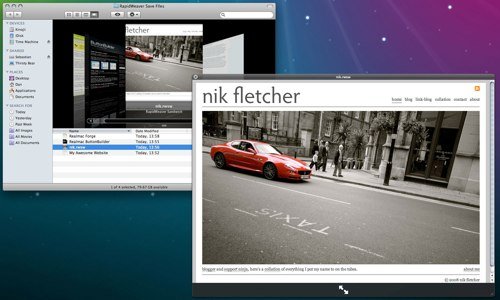 rapidweaver 4 quicklook