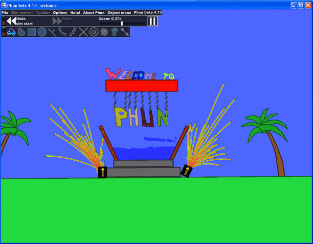 Phun, uno spassosimmo gioco 1 Phun