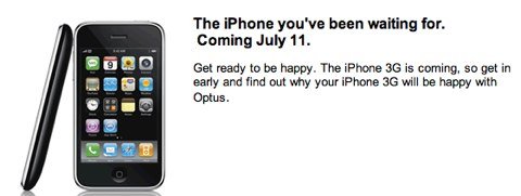 iPhone 3G: i prezzi australiani di Optus 4 iphone 3g optus