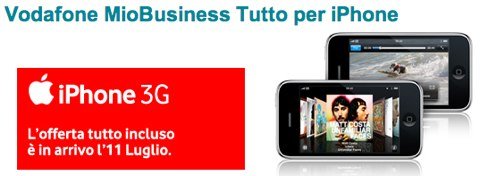 iPhone 3G: l'offerta di Vodafone per il mondo Business 1 vodafone miobusiness