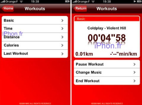 Nike+ per iPhone