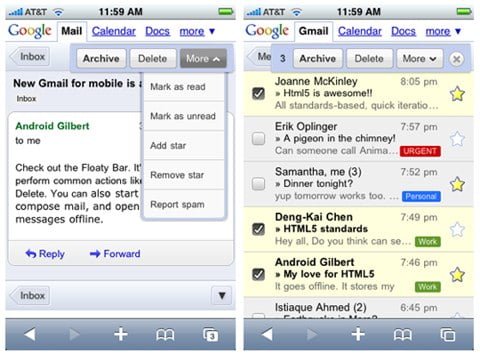 gmail-mobile Gmail