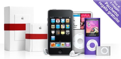 ipod confezione regalo gratuita