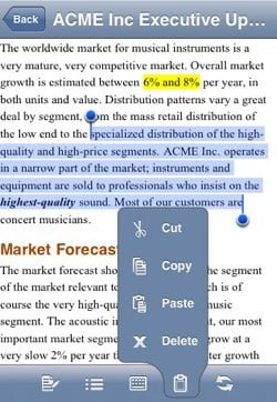 quickoffice mobile office suite