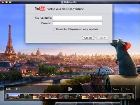 quicktime x youtube