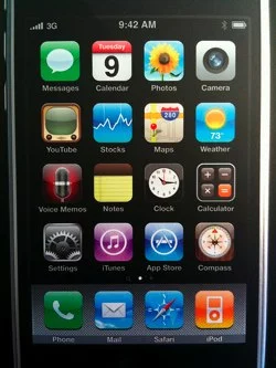 foto fatta con iphone 3gs