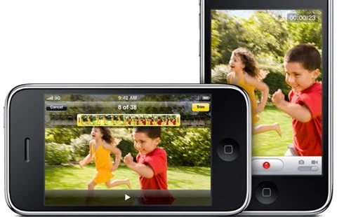 iphone 3gs registrazione video