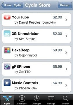 Cydia Store