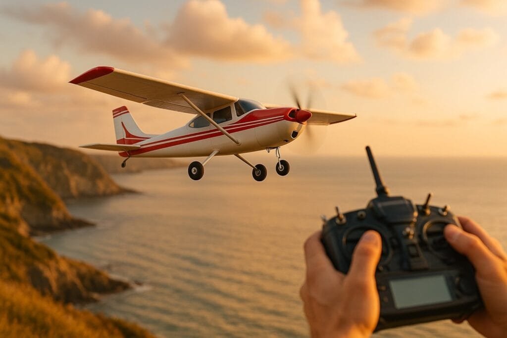 Video: l'iPhone montato sull'aeroplano telecomandato 1 aeroplano telecomandato