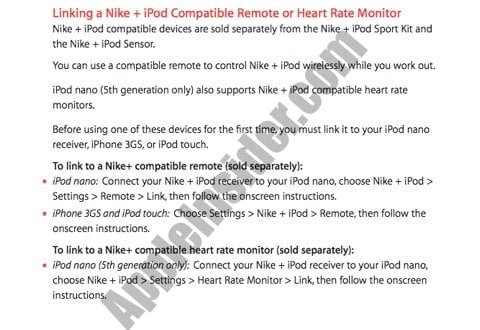 radiofrequenzimetro Nike+ Sport Kit radiofrequenzimetro Nike+ Sport Kit