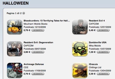 Halloween App Store