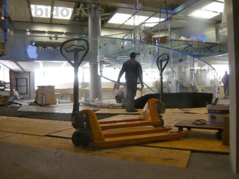 L'Apple Store di Parigi aprirà il 7 novembre e non il 24 7 lavori Apple Store Parigi