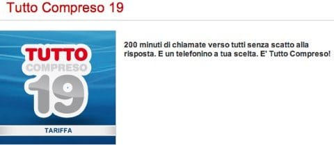 Tutto Compreso 19 di TIM