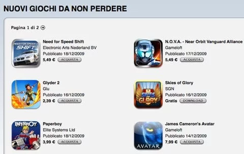 Giochi da non perdere App Store giochi