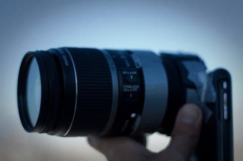 Phone-O-Scope, costruisci un adattatore per obiettivo 18-55 mm per iPhone 1 Phone-O-Scope