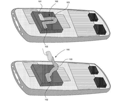brevetto etichetta anti manomissione Apple
