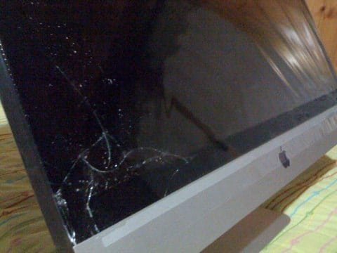 iMac 27 schermo rotto
