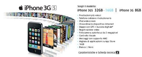 H3G lancia una nuova offerta per l'iPhone 3GS (aggiornato) 1 iPhone 3GS offerta H3G - Nuova promozione telefonico con tariffe convenienti