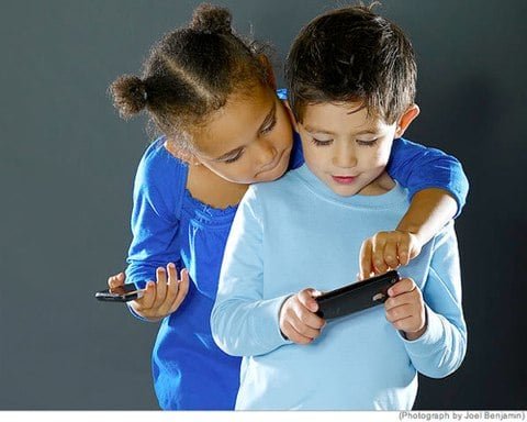 bambini iPhone bambini lavoratori