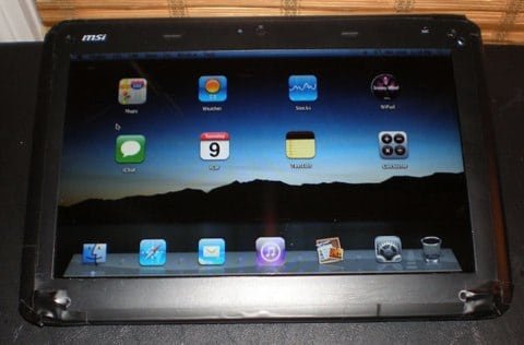 Wind U100 in iPad Wind U100 in iPad